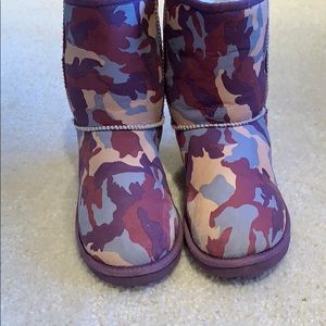 Purple Camo UGG
